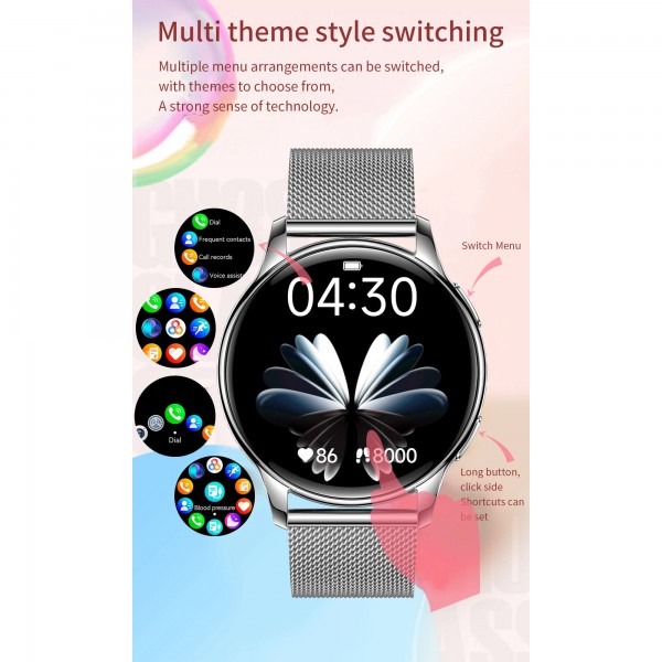 Smartwatch Microwear Y11 – Black Steel